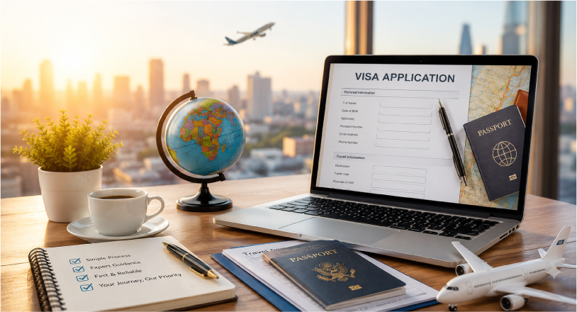 Simplified visa applications – AZ Consultants handles documentation, embassy appointments and interview preparation